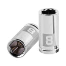 TUBO HEX.   8MM ENC. 1/4'