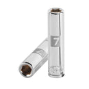 TUBO HEX. LARGO ENC. 1/4'    7MM