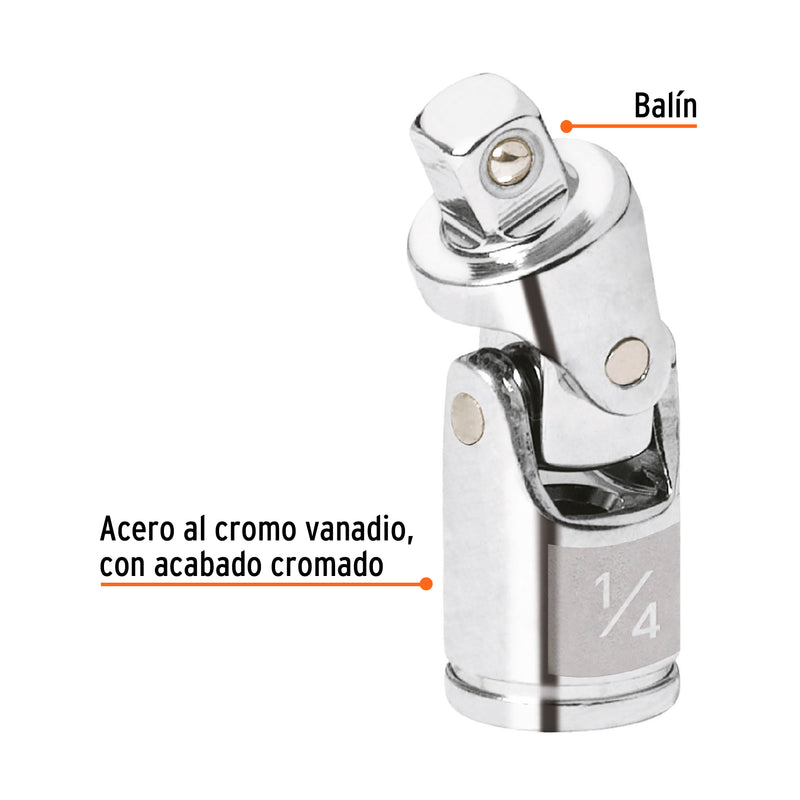 Nudo universal para dados con cuadro de 1/4"