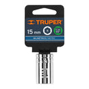 TUBO HEX. 15MM ENC. 1/2'