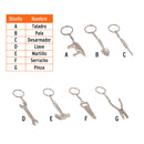 Llavero Truper, tipo herramienta