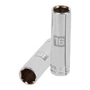 DADO LARGO DE 6 PUNTAS, CUADRO 1/2" DE 16MM