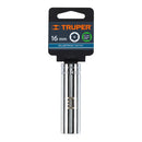 DADO LARGO DE 6 PUNTAS, CUADRO 1/2" DE 16MM