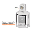 Adaptador para matraca de cuadro 3/8" a cuadro 1/4"