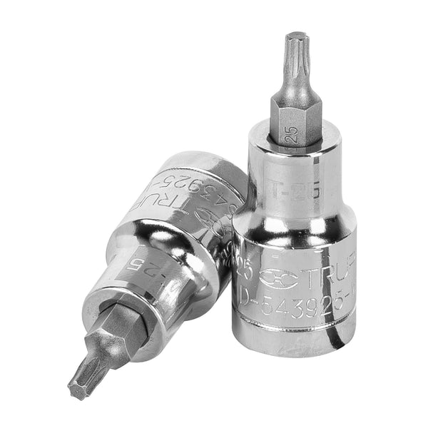 Dado punta torx T-25, cuadro 1/2"