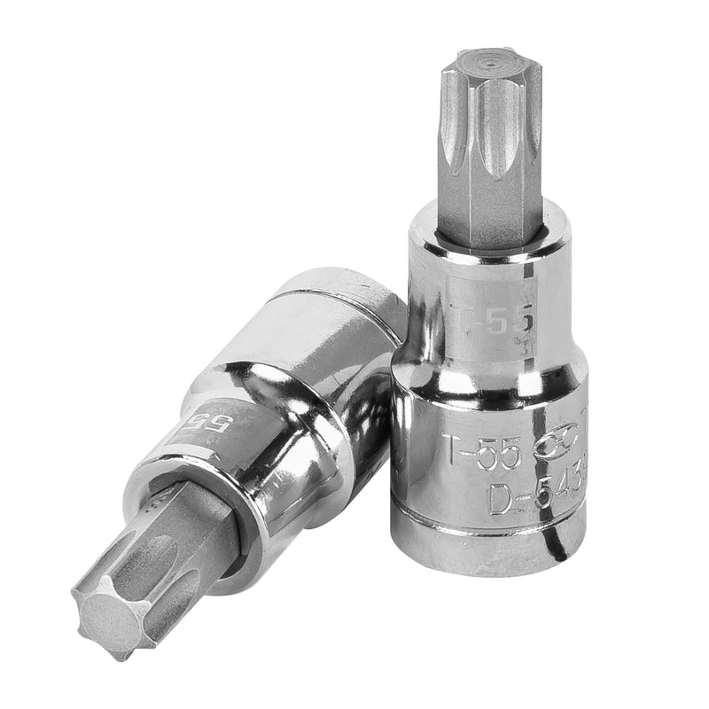 Dado punta torx T-55, cuadro 1/2"