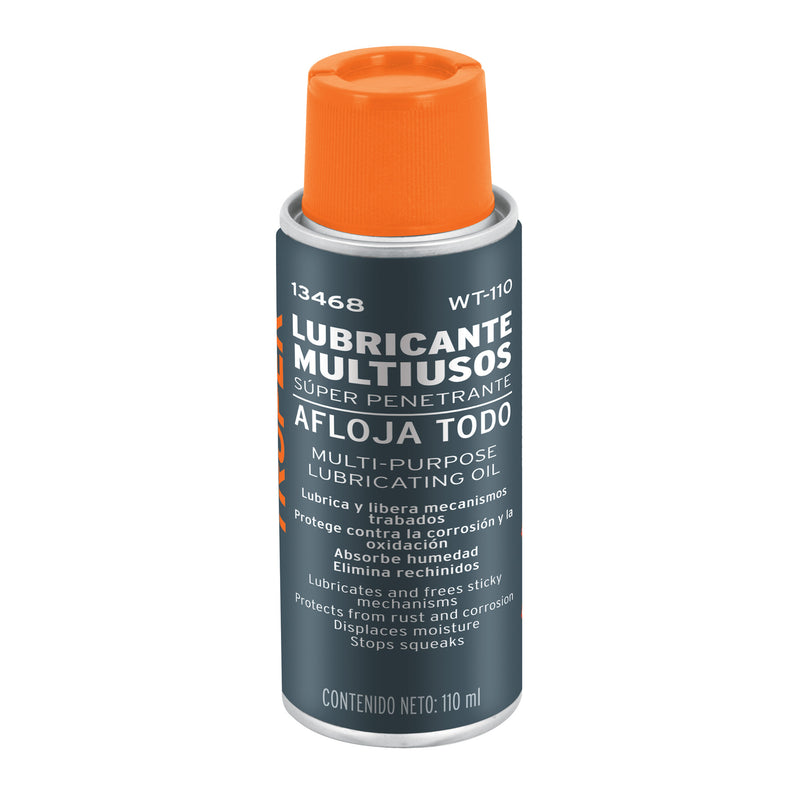 Lubricante multiusos en aerosol, 110ml (4oz), Truper