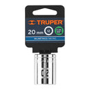 Dado de 20 mm, 12 puntas, cuadro 1/2"