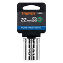 Dado de 22 mm, 12 puntas, cuadro 1/2"