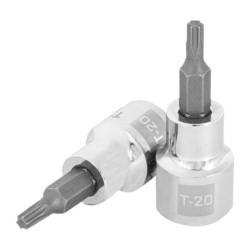 Dado punta torx T-20, cuadro 3/8"