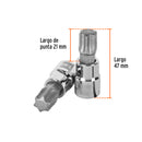 Dado punta torx T-60, cuadro 3/8"