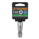 Dado punta torx T-60, cuadro 3/8"