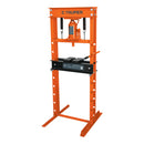 Prensa hidráulica Truper tipo "H" 20 toneladas con gato de botella