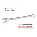 LLAVE COMBINADA, EXTRALARGA, MILIMÉTRICA