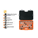 JGO DE DADOS STD 12 PUNTAS 19 A 44MM