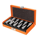 Juego de 10 dados cuadro 3/8" punta torx, Truper