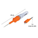 Probador de circuitos Truper de 20 cm, corriente directa