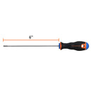 Desarmador de cruz 1/8" x 6" mango Comfort Grip