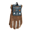 Guantes de piel de cabra con dorso de carnaza, Truper