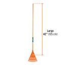 Escoba de jardín para niños Truper, mango de 42" (107 cm)