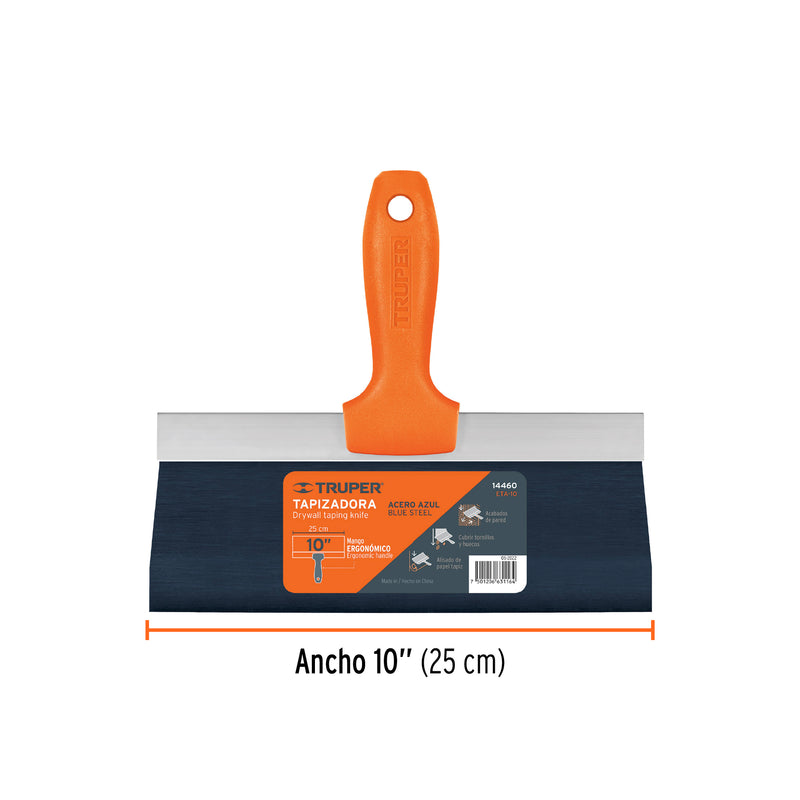Espátula tapizadora de 10" acero al medio carbono