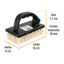 Cepillo para pintor, para limpieza con cerdas sintéticas