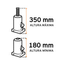 Gato hidráulico de botella Truper, 2 Toneladas
