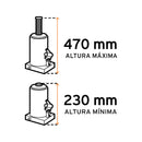 Gato hidráulico de botella Truper, 8 Toneladas