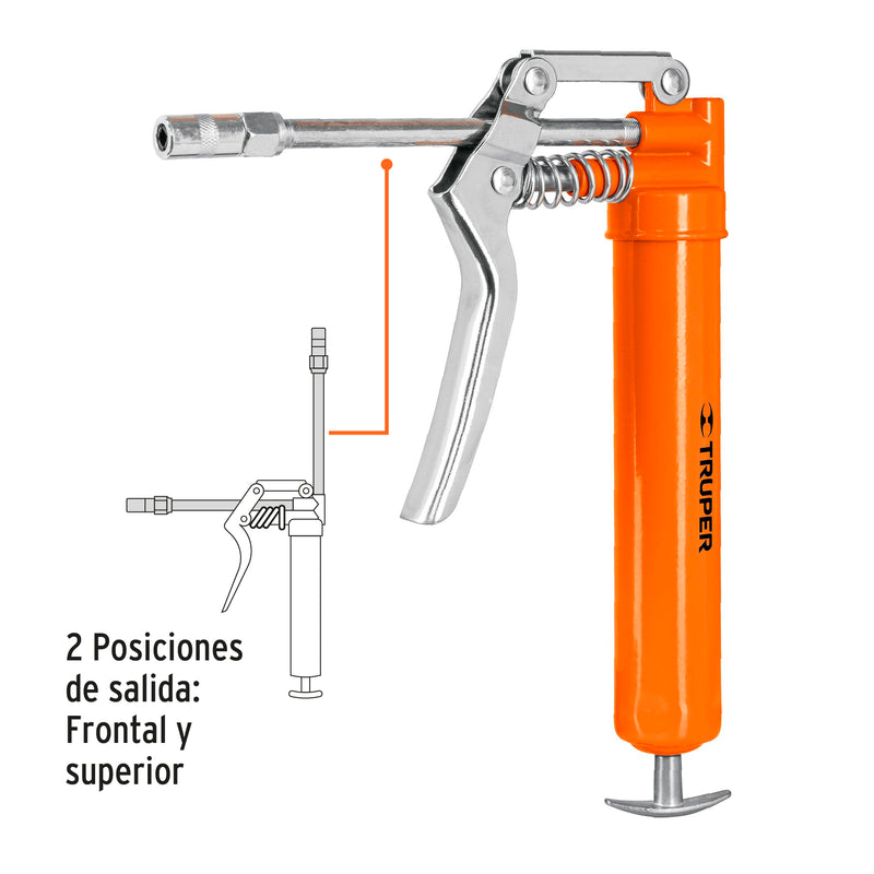 Mini inyector de grasa 3 oz, 3000 PSI