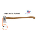 Hacha Michigan 3-1/2 lb Truper, mango de hickory 34"