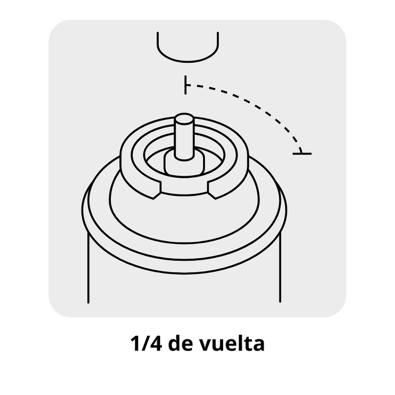 Estufilla portátil para gas, encendido electrónico, Truper