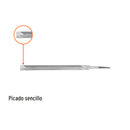 Lima triángulo pesado 7", 34 dpp