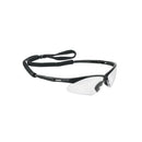 LENTES SEGURIDAD CLAROS ANTIEMPAÑO C/CORDÓN AJUSTABLE, SPORT