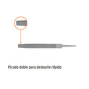 Lima media caña muzas 6"