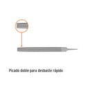 Lima media caña muzas 10"