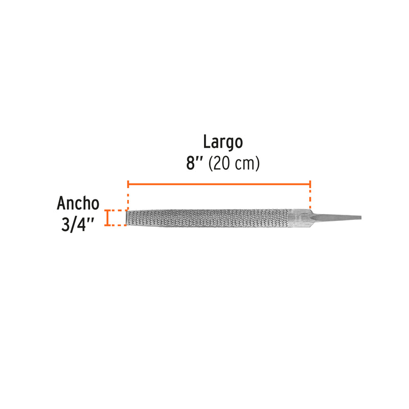 Lima escofina 8"