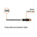 LIMA DE MEDIA CAÑA BASTARDA 8, C/MANGO