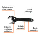 LLAVE AJUSTABLE[PERICO]  6' PAVONADA, EXPERT
