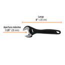 LLAVE AJUSTABLE[PERICO]  8' PAVONADA, EXPERT