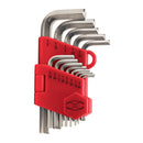 Juego 13 llaves allen punta hexagonal,Truper