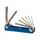 Juego de 8 llaves allen Truper, tipo navaja