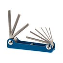 Juego de 9 llaves allen Truper, tipo navaja