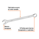 Llave combinada extralarga 21 mm x 298 mm de largo