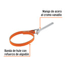 Llave de banda de hule Truper 1-1/2"-6-1/2", para filtro de aceite