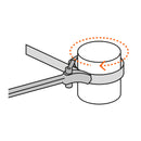 Llave de banda de hule Truper 1-1/2"-6-1/2", para filtro de aceite