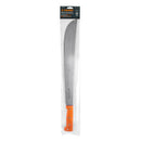 Machete Truper de 18", cacha naranja remachada