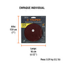 DISCO DE LIJA 6' GRANO 120