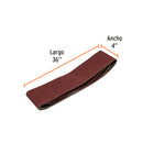 CAJA C/3 BANDAS DE REP. 4X36' GR.40