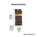 LIJA EN BANDA 4X36 GR-120