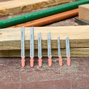 Juego de 16 seguetas Truper para caladora zanco "T", corte recto